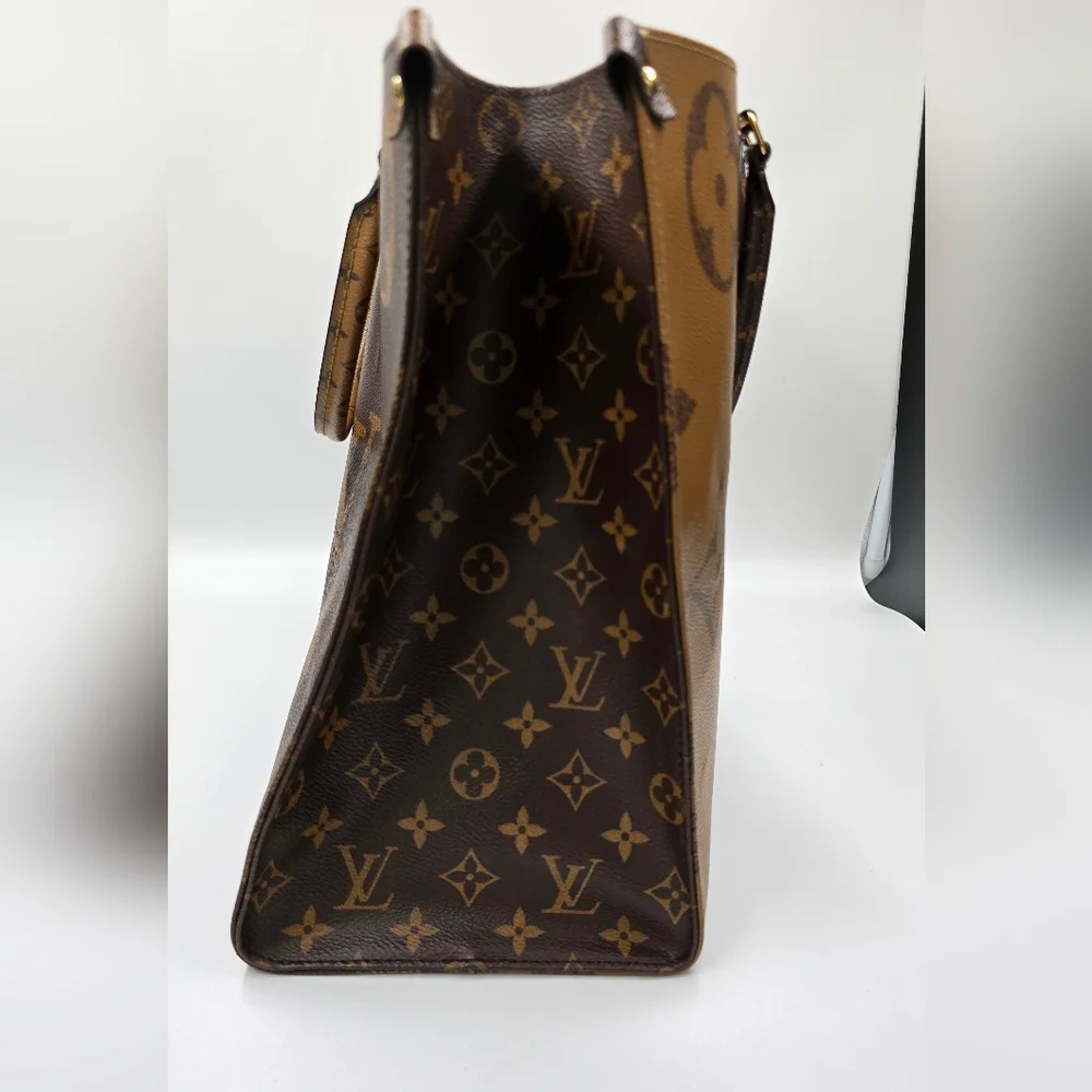 Louis Vuitton Brown Monogram Tote